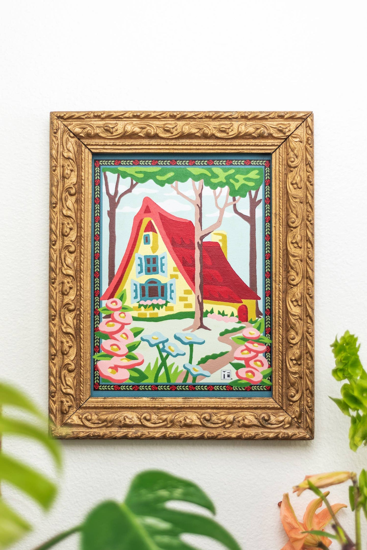 Breit Cottage Mary Engelbreit Paint-by-Number Kit