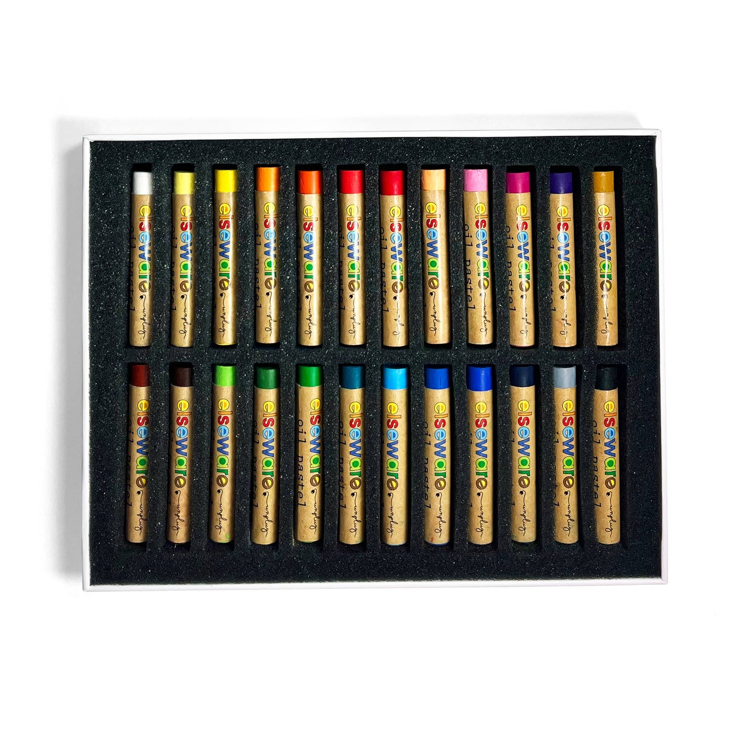 Oil Pastels 24 Non-Toxic Colors - elseware unplug / eco-kids