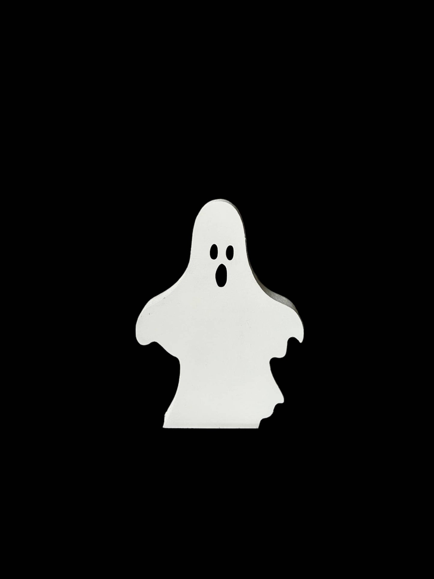 Halloween Wood Ghost Family : Short