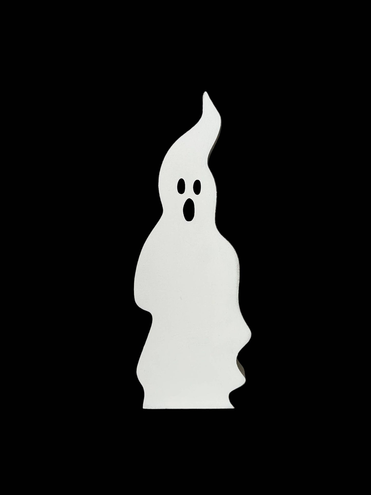 Halloween Wood Ghost Family : Short