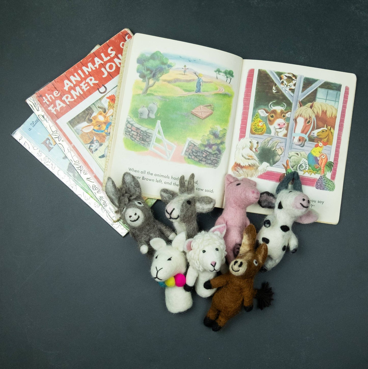 Finger Puppets - Barnyard Buddies - Assorted - The Winding Road