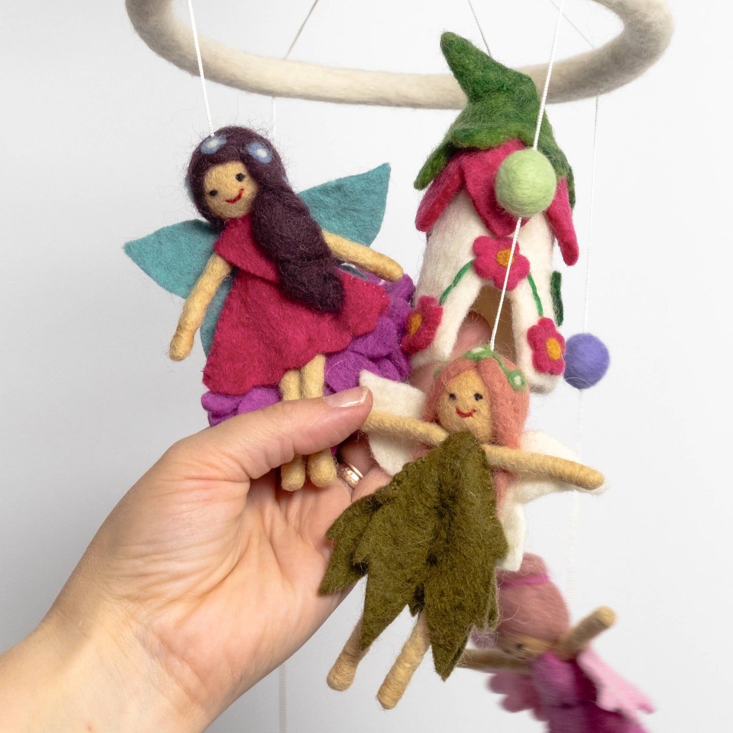 Baby Mobile - Fairy Mobile - Nursery Decor - The Winding Road