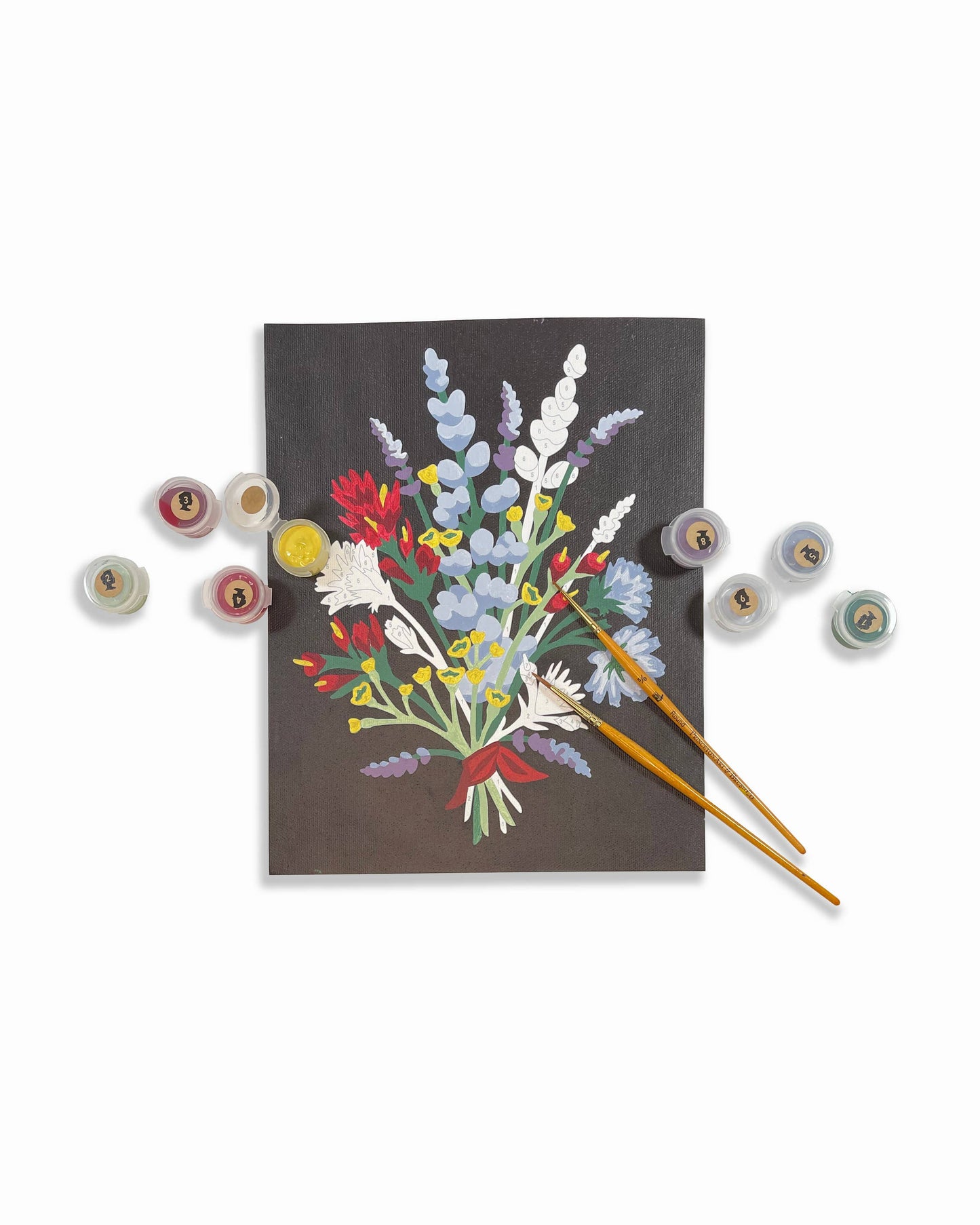 Oregon Wildflower Bouquet Paint-by-Number Kit
