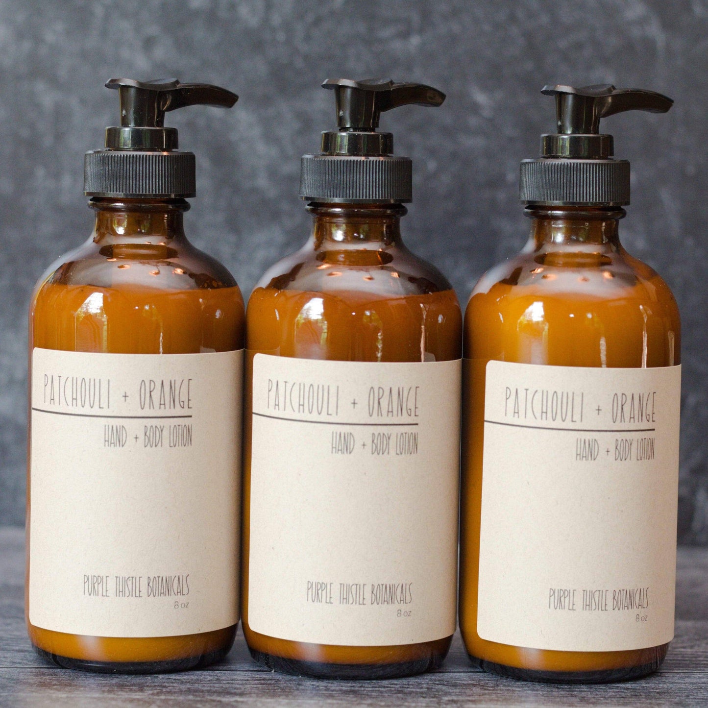 Patchouli + Orange Lotion