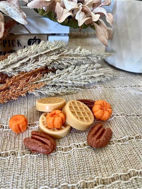 Nutty Pumpkin Waffle Wax Melts: 2