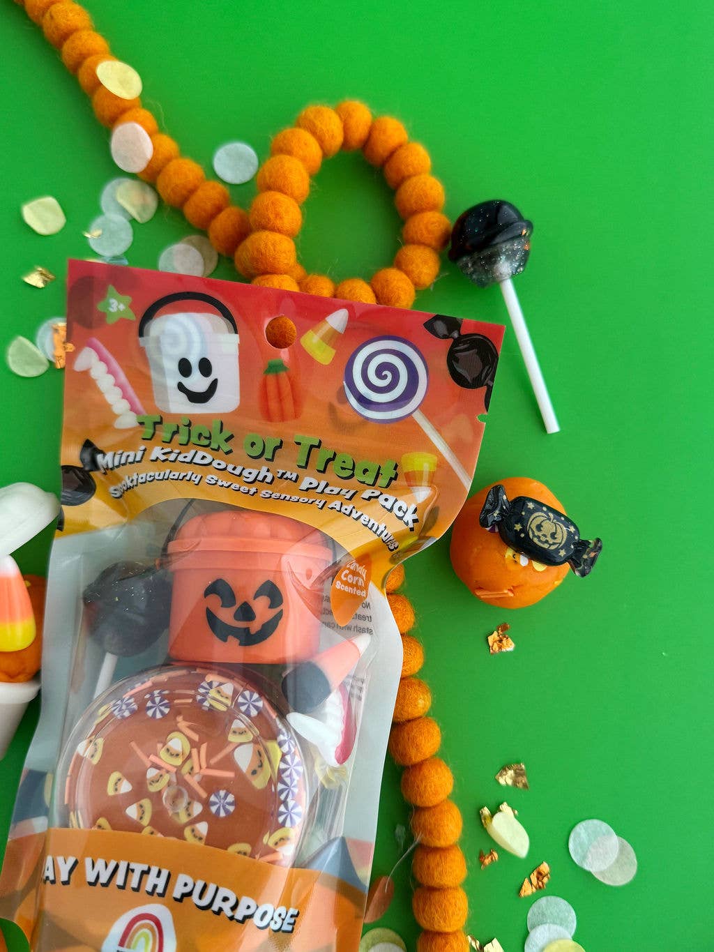 Trick or Treat Mini KidDough Play Pack