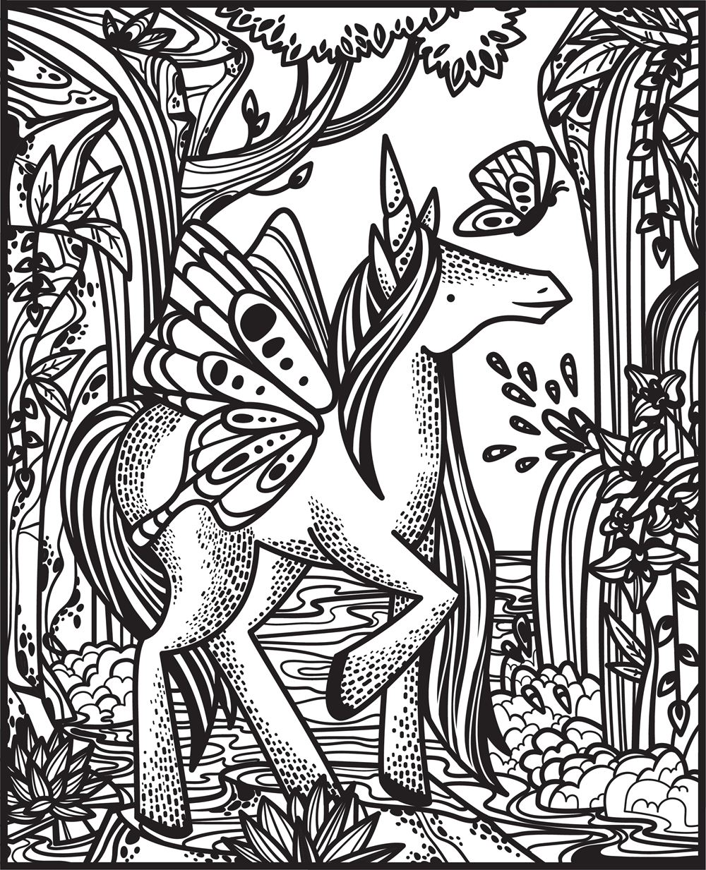 Unicorns Magic Painting Book : Usborne - HarperCollins