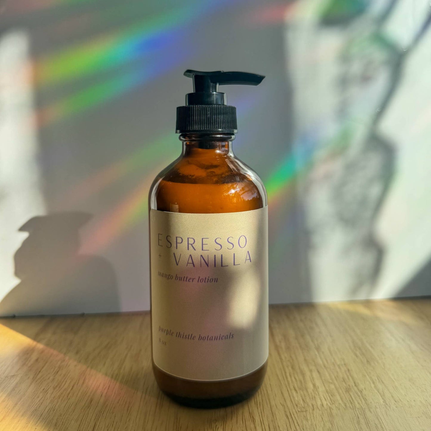 Espresso + Vanilla Lotion - Purple Thistle Botanicals