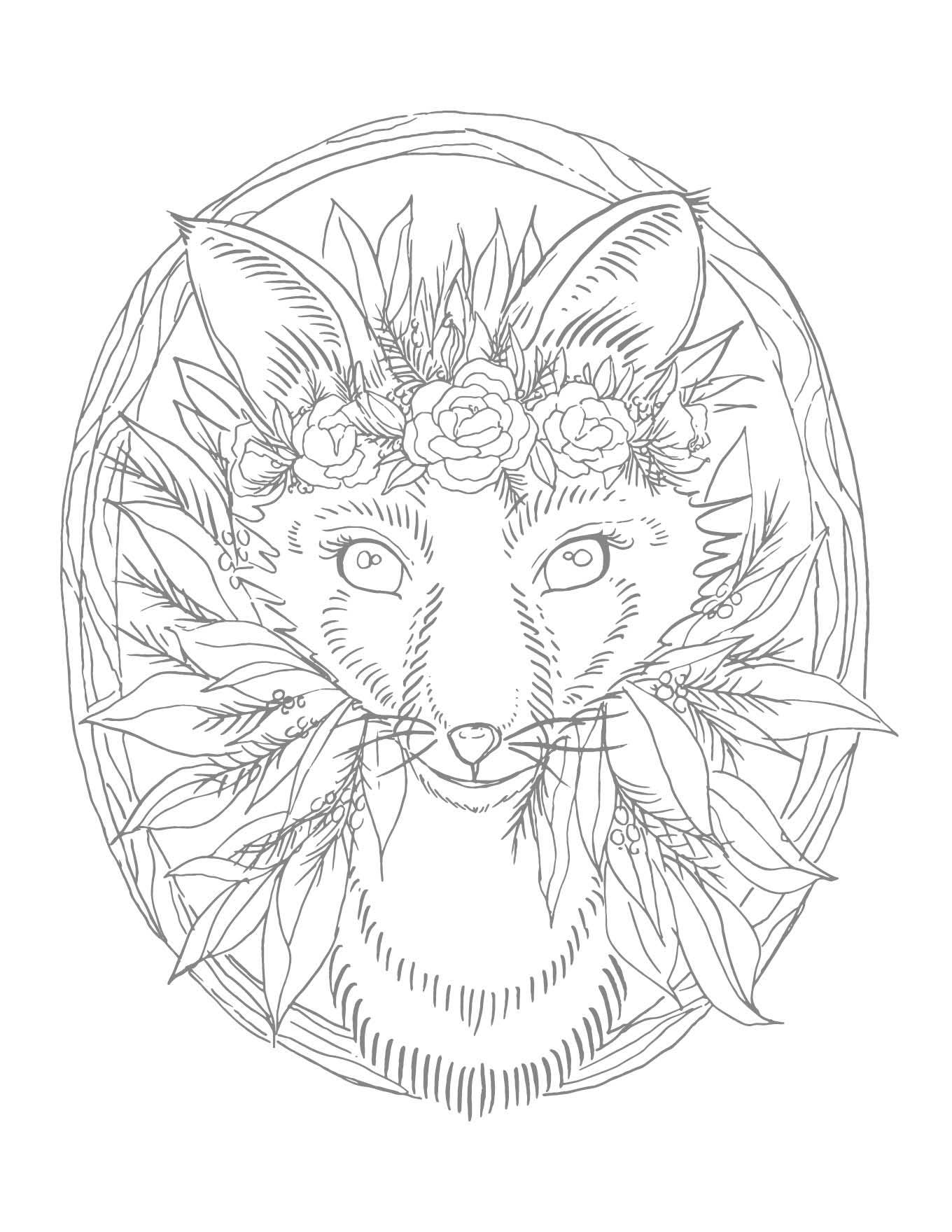 Kristy's Winter Cutting Garden: A Watercoloring Book