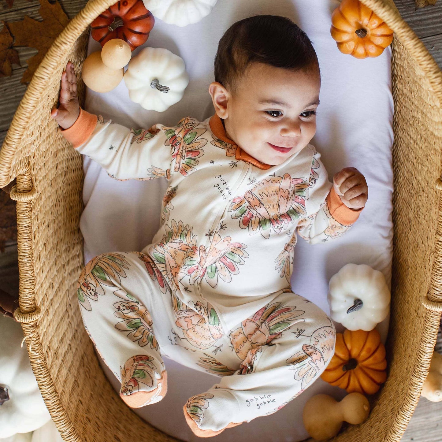 Vivid Turkey Sleep & Play
: Ginger Loaf / 3-6 Months