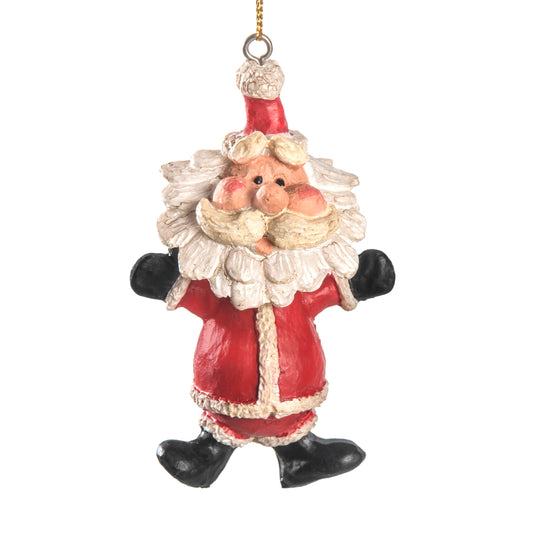 Santa W/Arms Out Christmas Ornament Bert Anderson | Bac 024