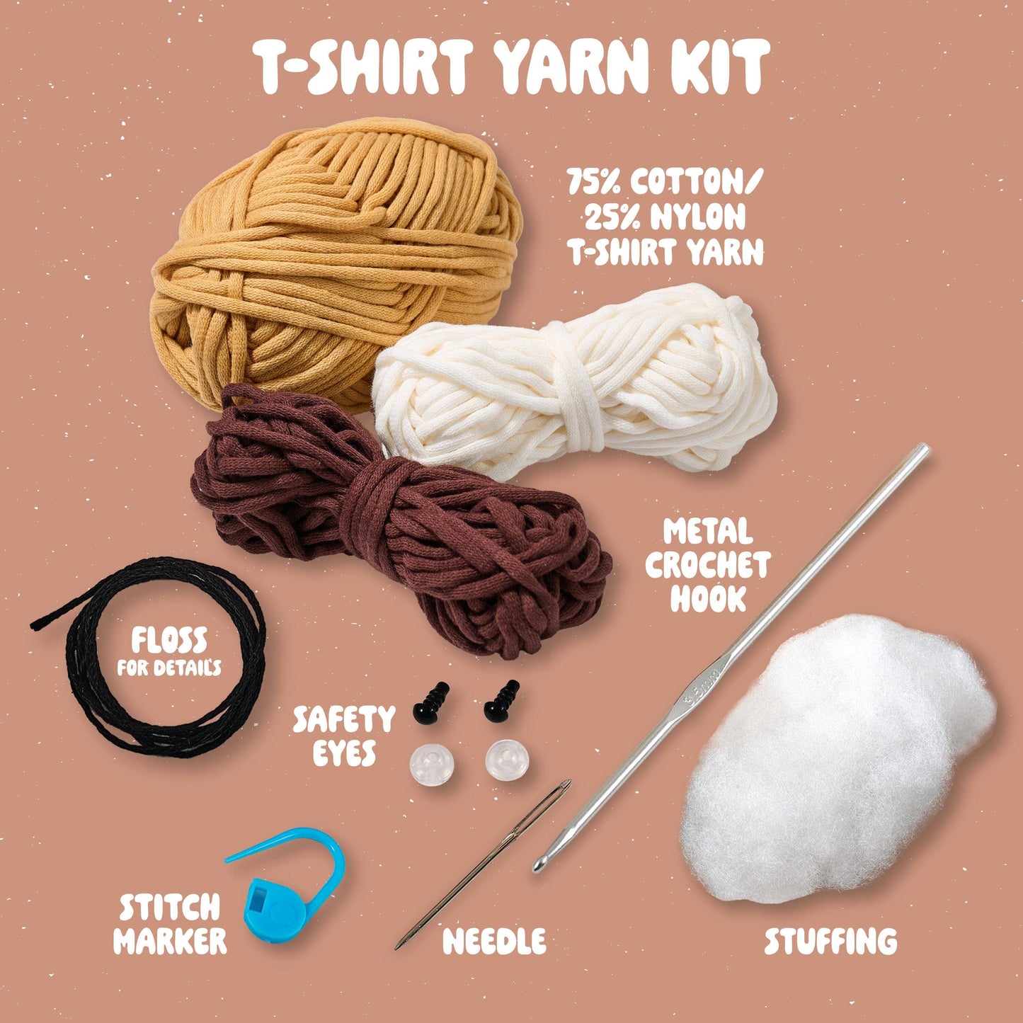 Bucilla Amigurumi Crochet Kit - Simone the S'more
