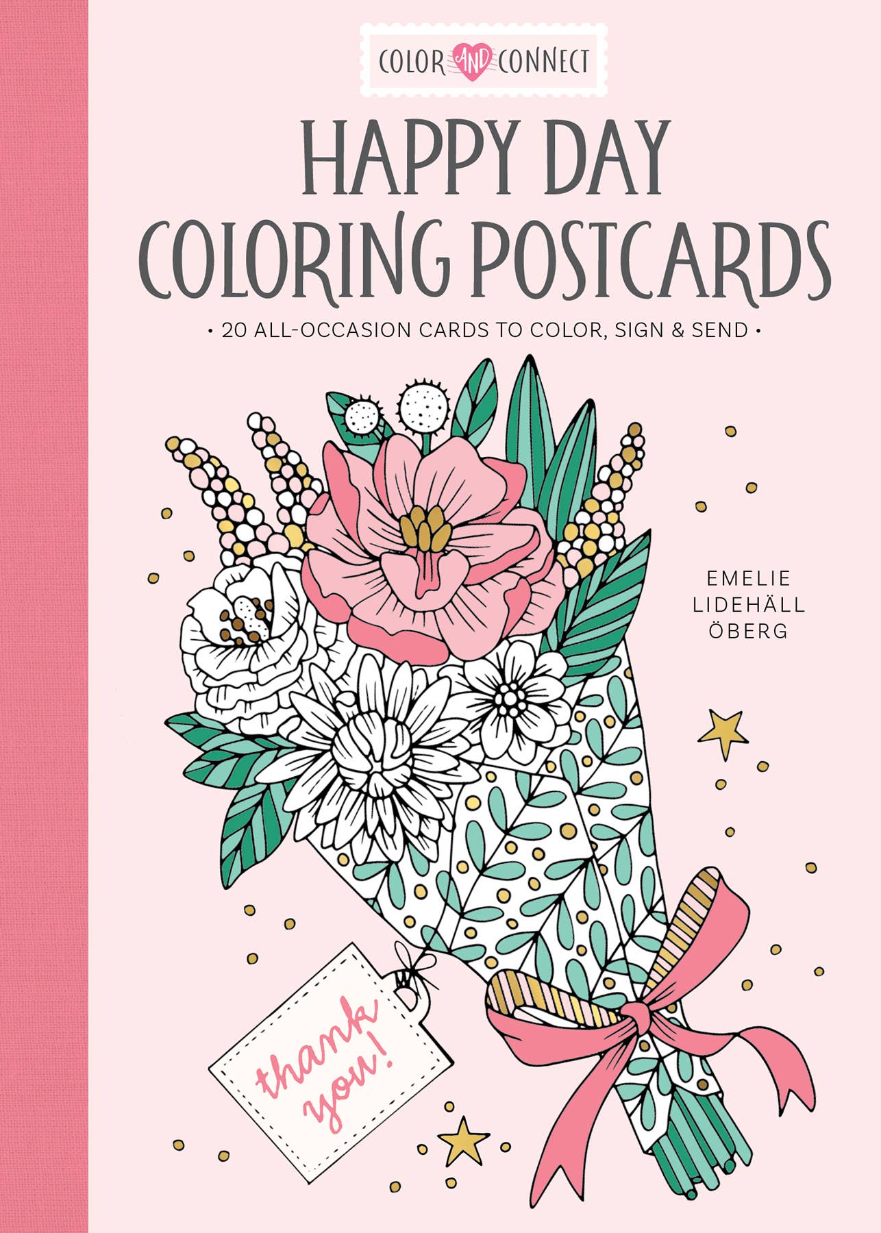 Happy Day Coloring Postcards - Schiffer Publishing