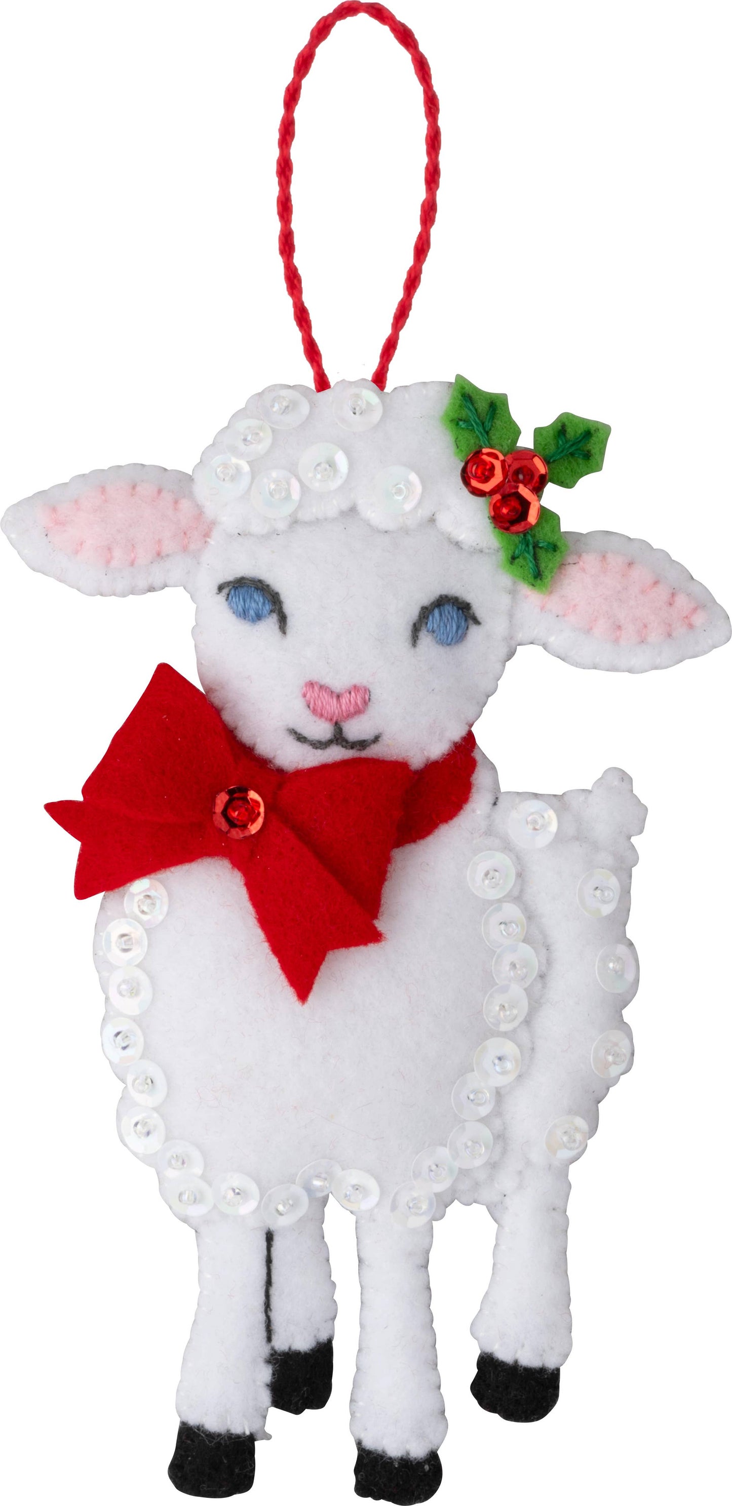 Bucilla Barnyard Cheer Felt Ornament Kit Set of 6