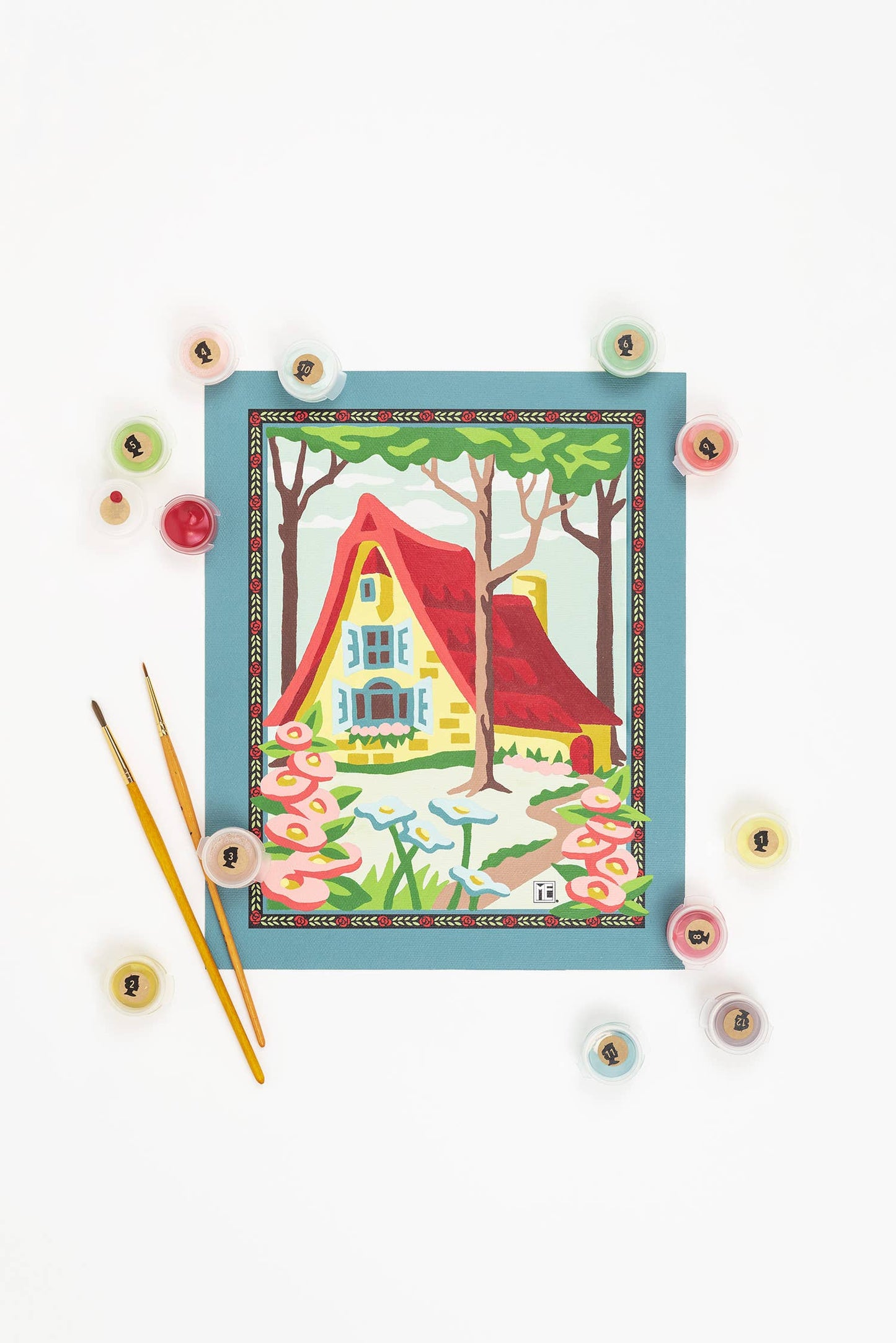 Breit Cottage Mary Engelbreit Paint-by-Number Kit