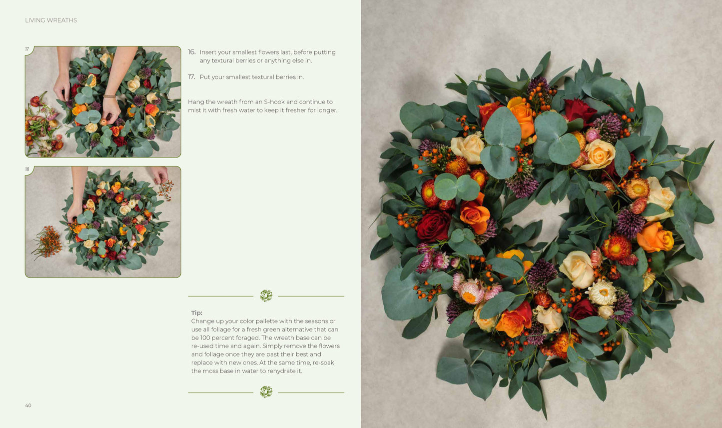 Wreaths: Fresh, Foliage, Foraged, and Faux