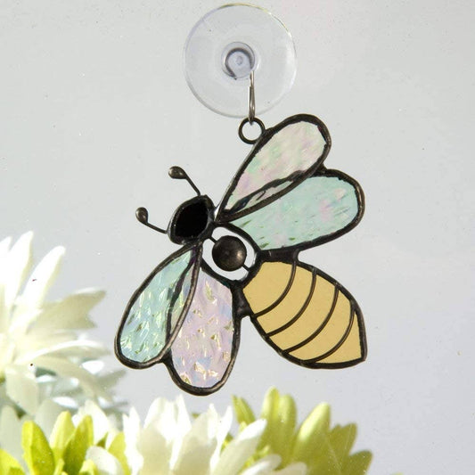 Bee Ornament Window Sun Catcher Stained Glass Orn 175