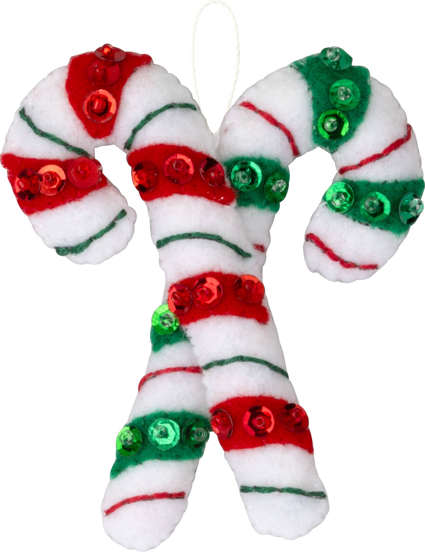 Bucilla Jolly Gingerbread Snowman Felt Ornament Kit