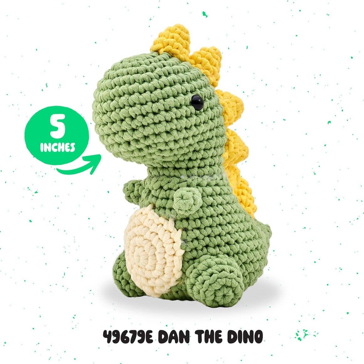Bucilla Amigurumi Crochet Kit - Dan the Dino