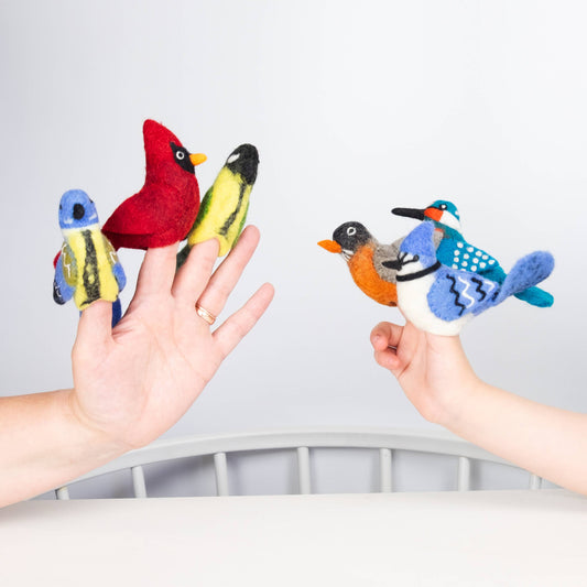 Finger Puppets - Birds - Assorted - The Winding Road