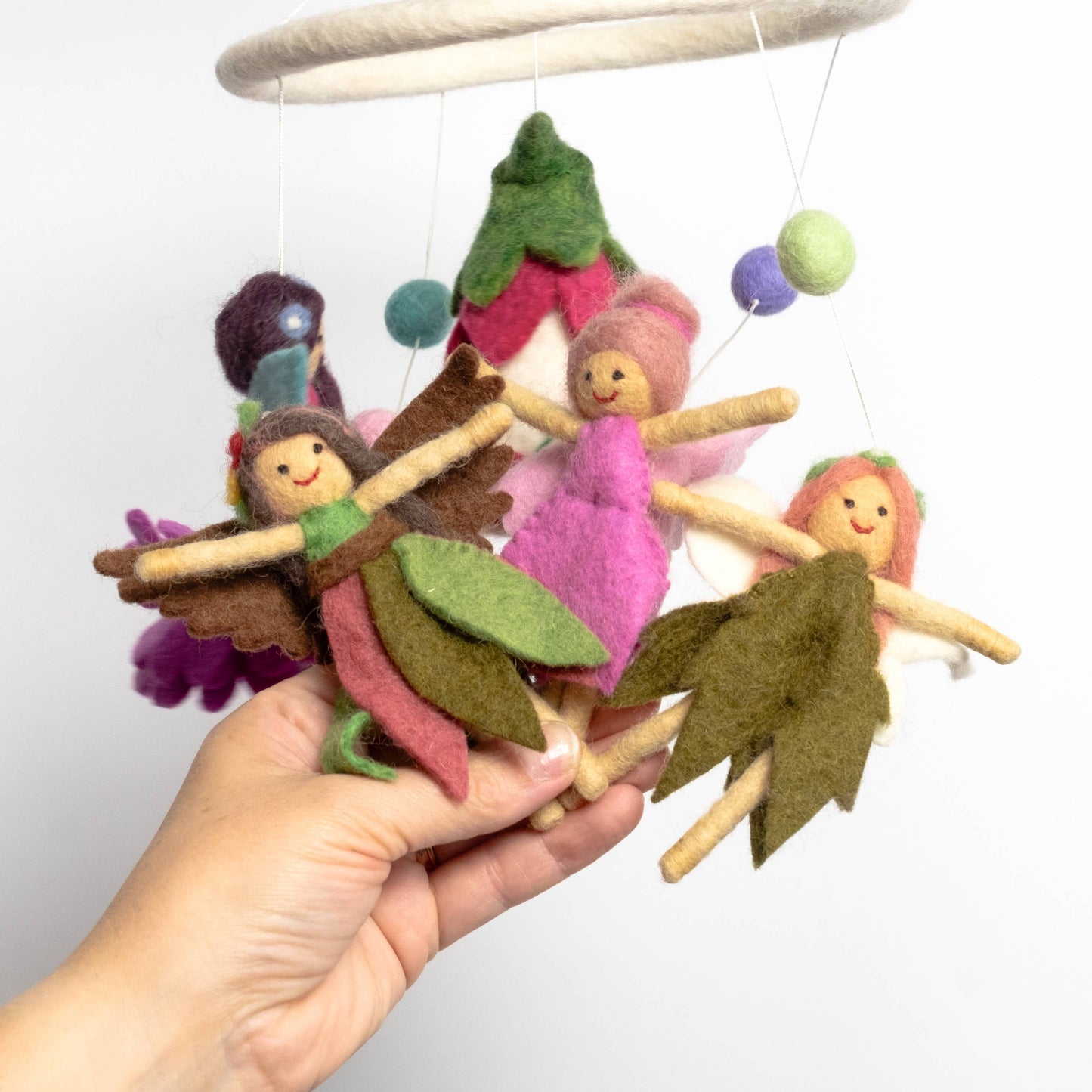 Baby Mobile - Fairy Mobile - Nursery Decor - The Winding Road