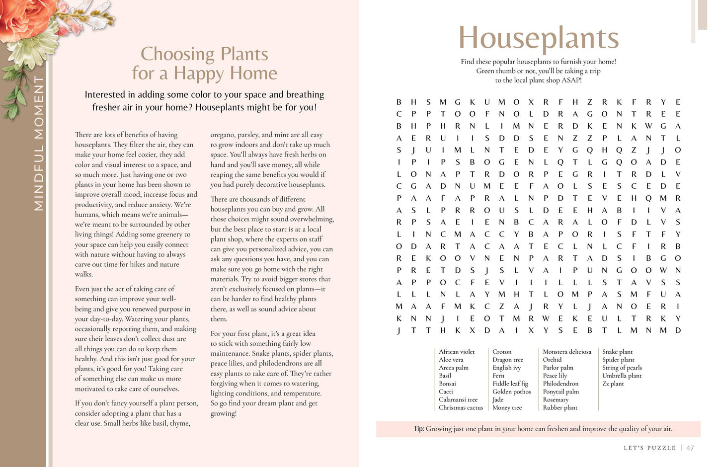 MindfulMoments Word Search - Schiffer Publishing