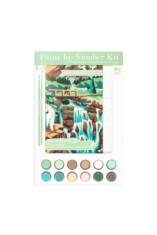 Mount Rainier Paint-by-Number Kit