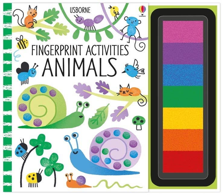 Fingerprint Activities Animals : Usborne - HarperCollins