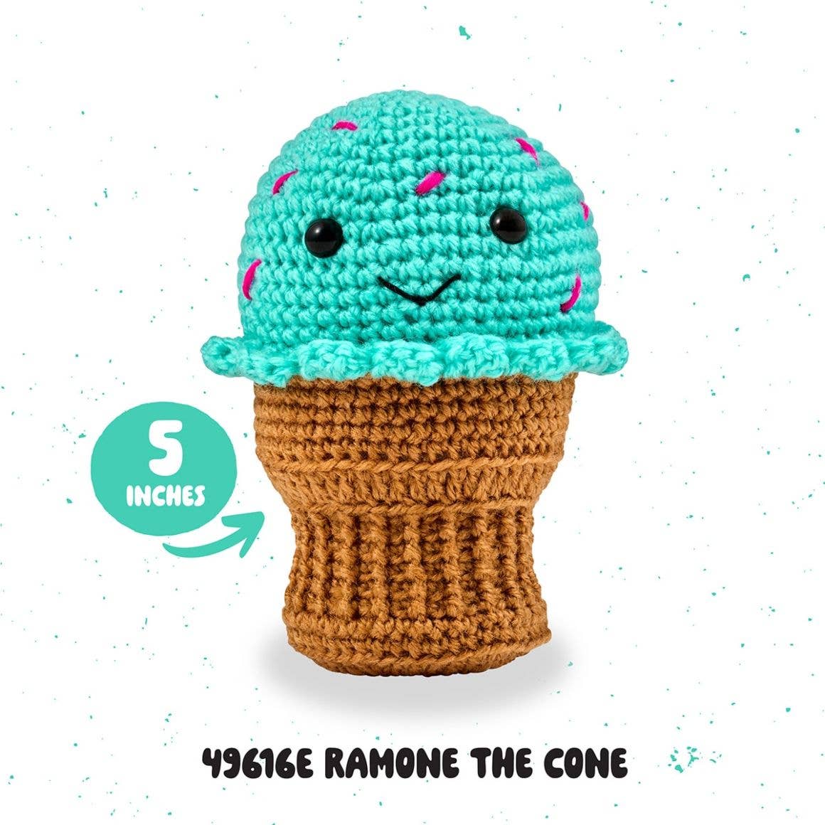 Bucilla Amigurumi Crochet Kit - Ramone the Cone