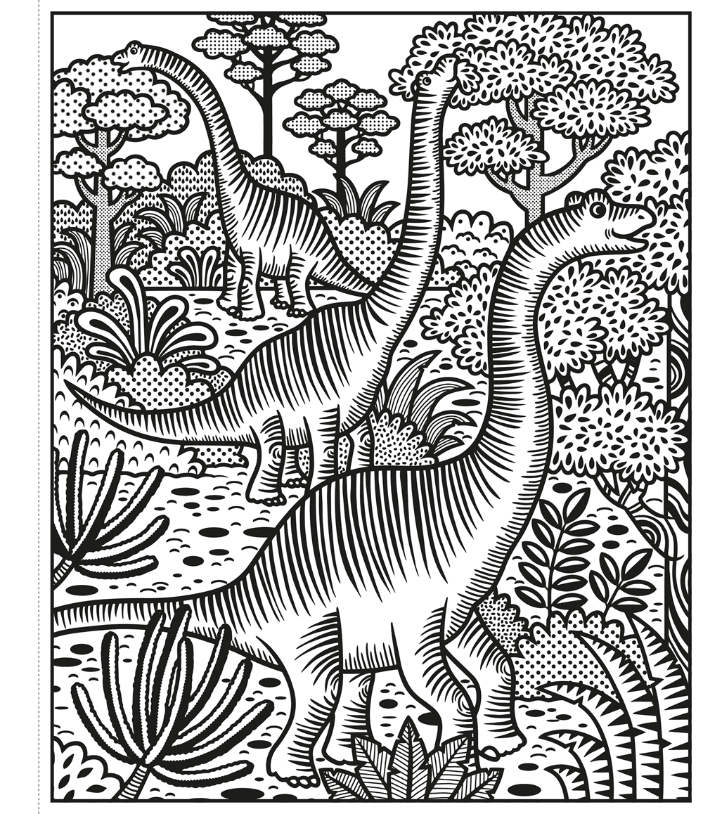 Dinosaurs Magic Painting Book : Usborne - HarperCollins