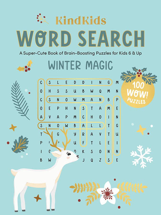 KindKids Word Search Winter Magic - Schiffer Publishing