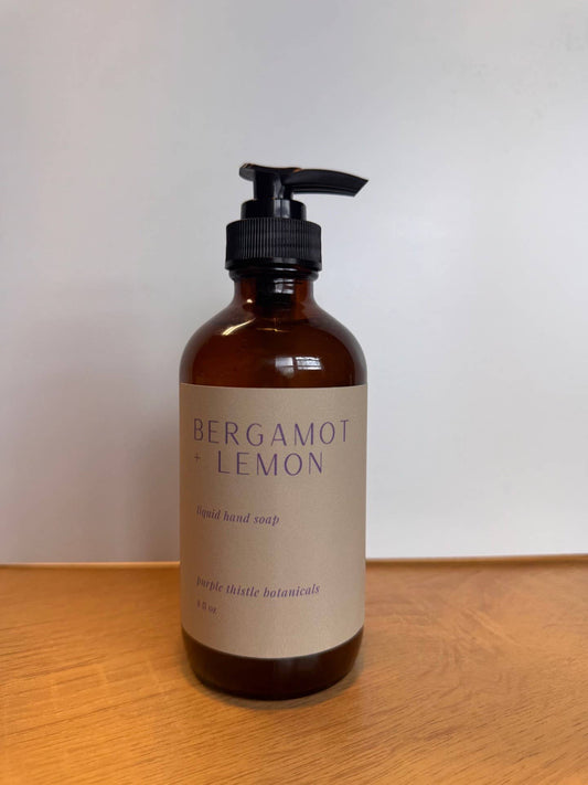 Bergamot + Lemon Liquid Hand Soap