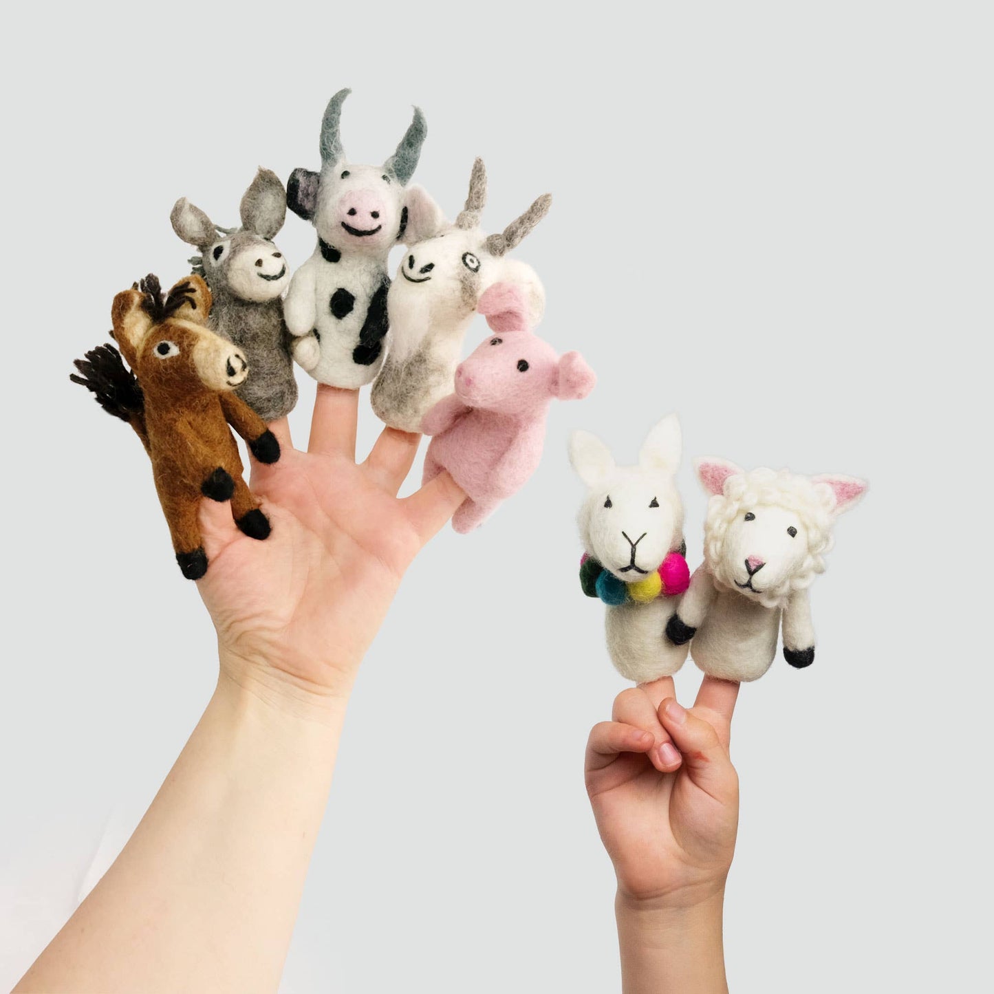 Finger Puppets - Barnyard Buddies - Assorted - The Winding Road