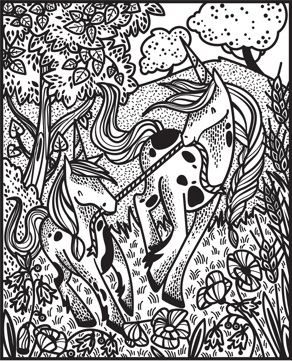 Unicorns Magic Painting Book : Usborne - HarperCollins