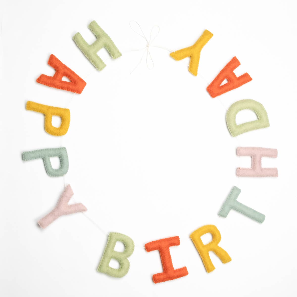 Garland - Banner - Happy Birthday - The Winding Road