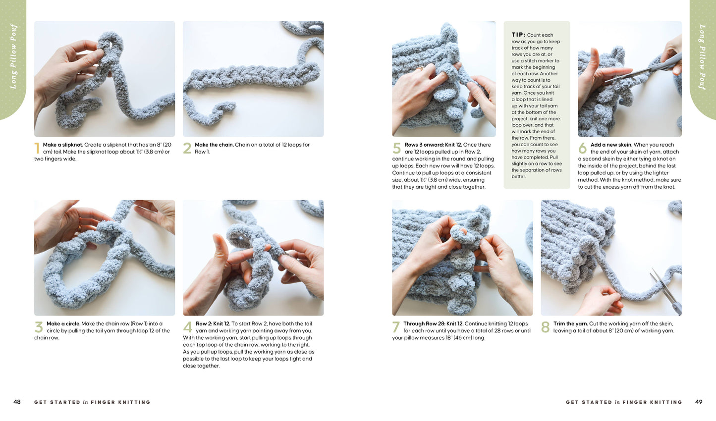 Get Started in Finger Knitting - Schiffer Publishing