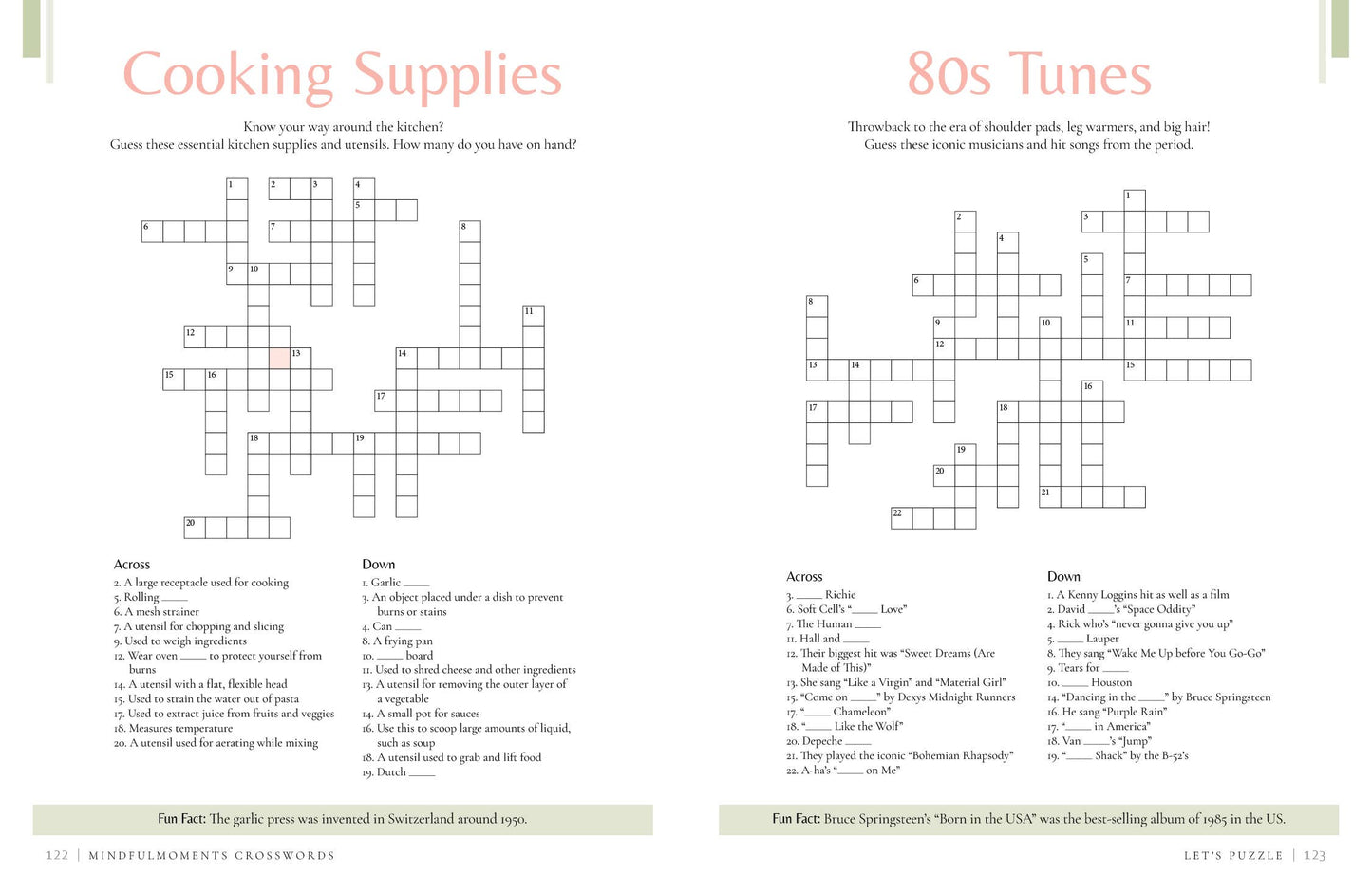 MindfulMoments Crosswords - Schiffer Publishing