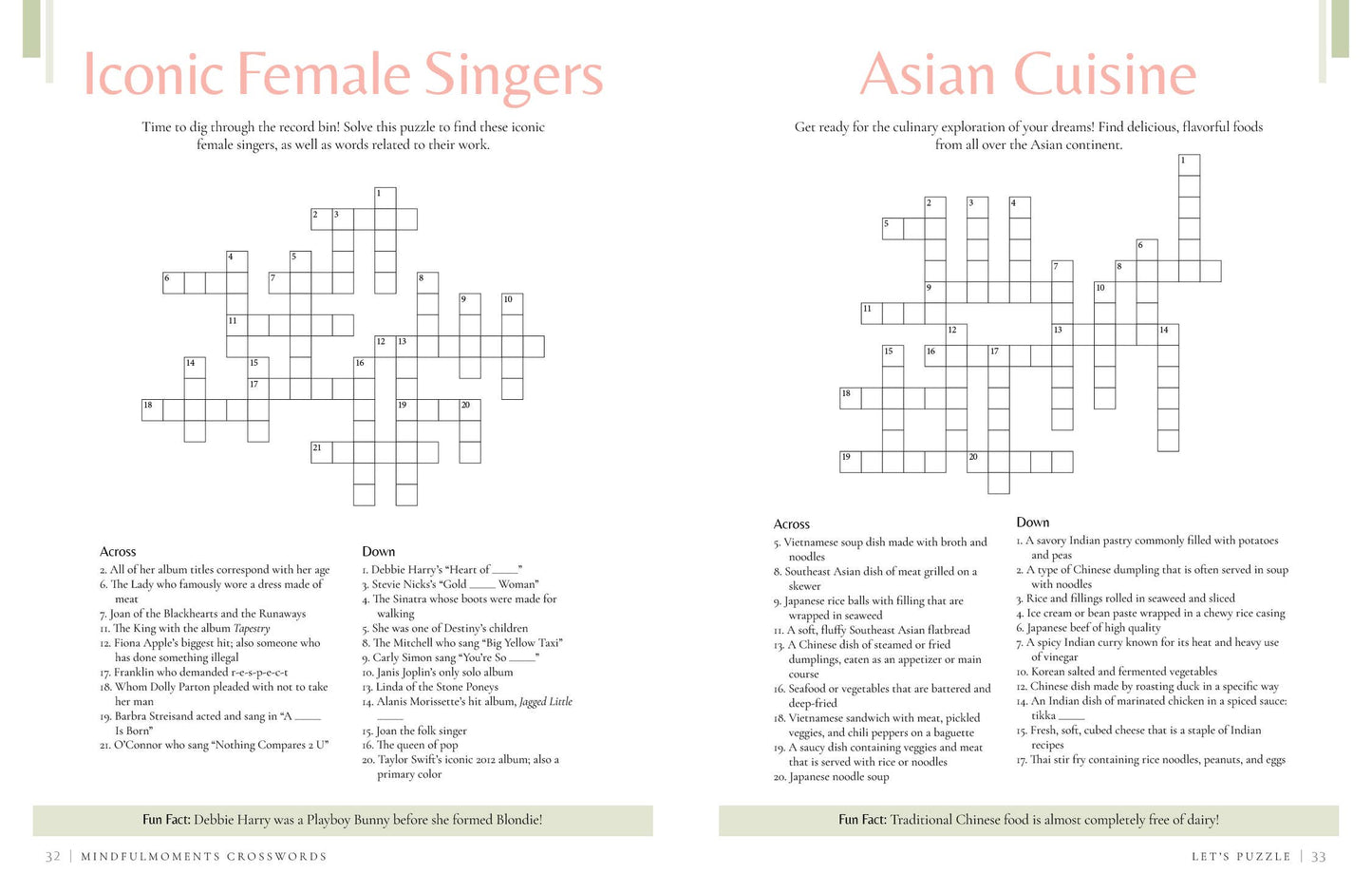 MindfulMoments Crosswords - Schiffer Publishing