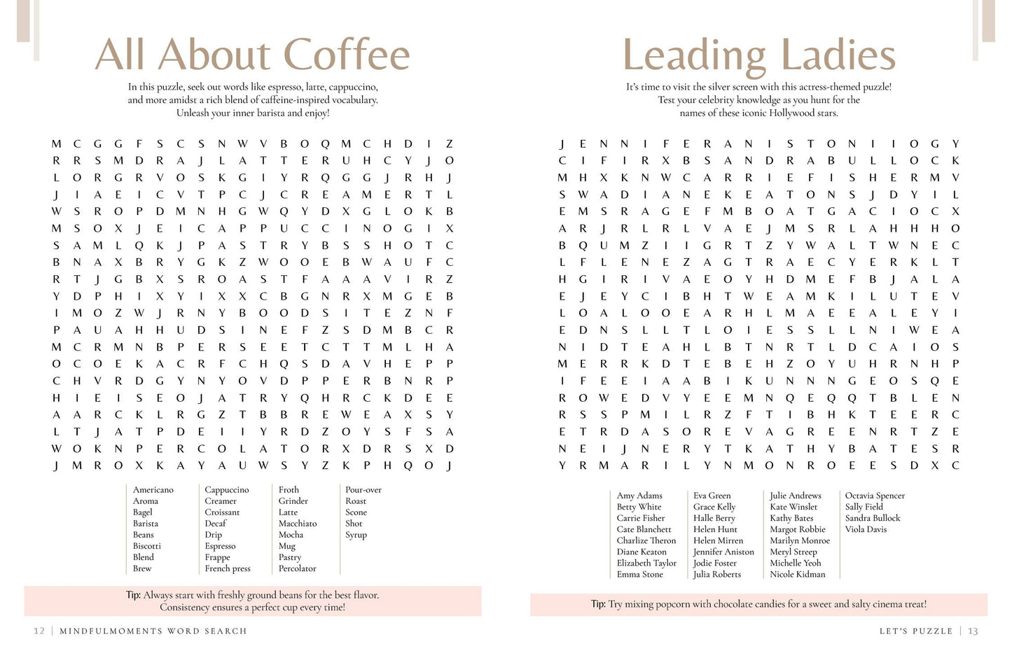 MindfulMoments Word Search - Schiffer Publishing