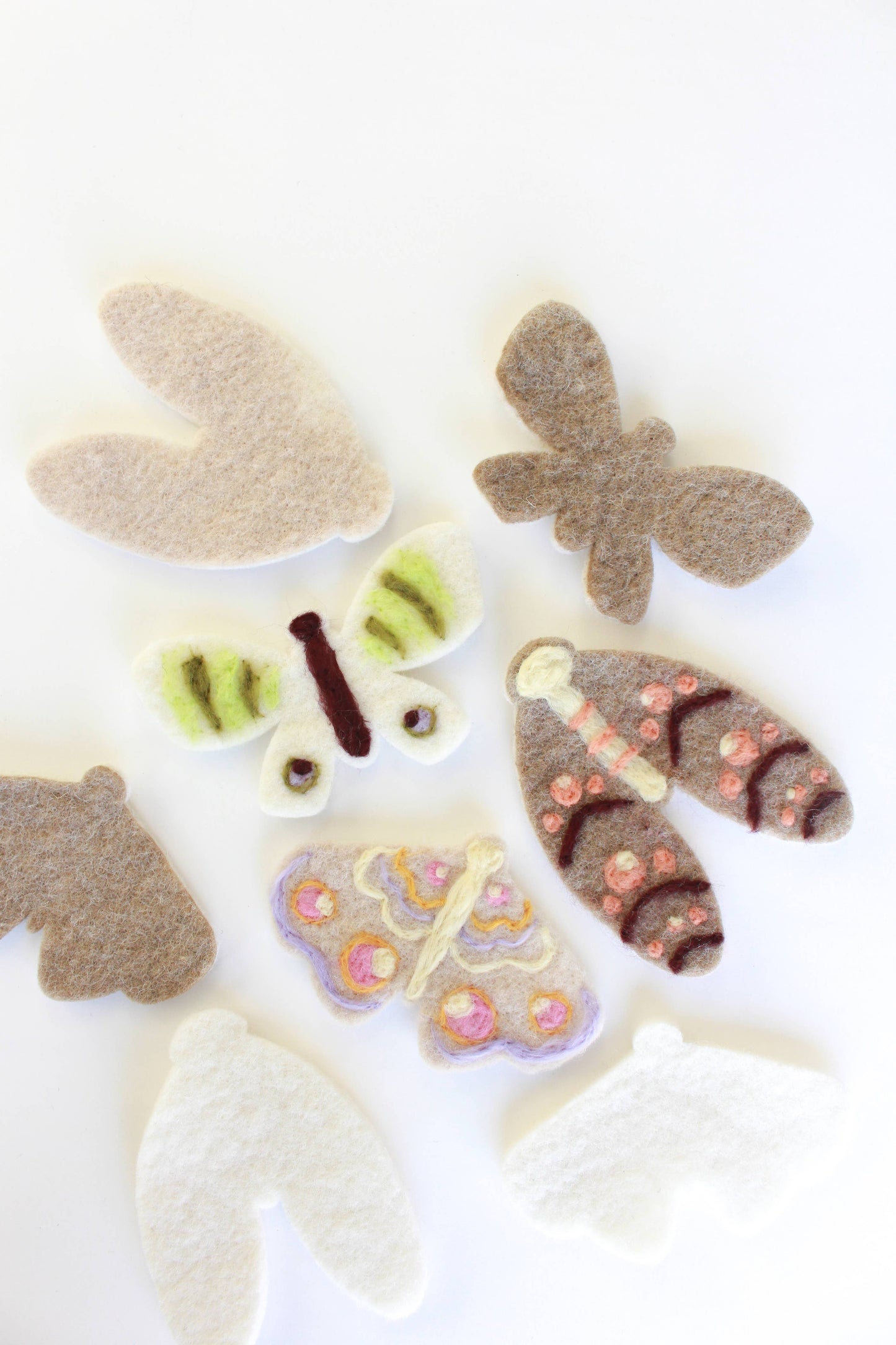 Mini Moth Felting Craft Kit - Sheep Creek Studio