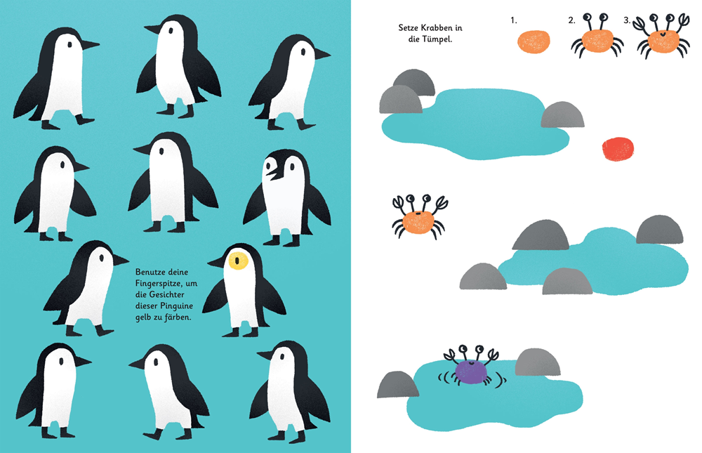 Fingerprint Activities Animals : Usborne - HarperCollins
