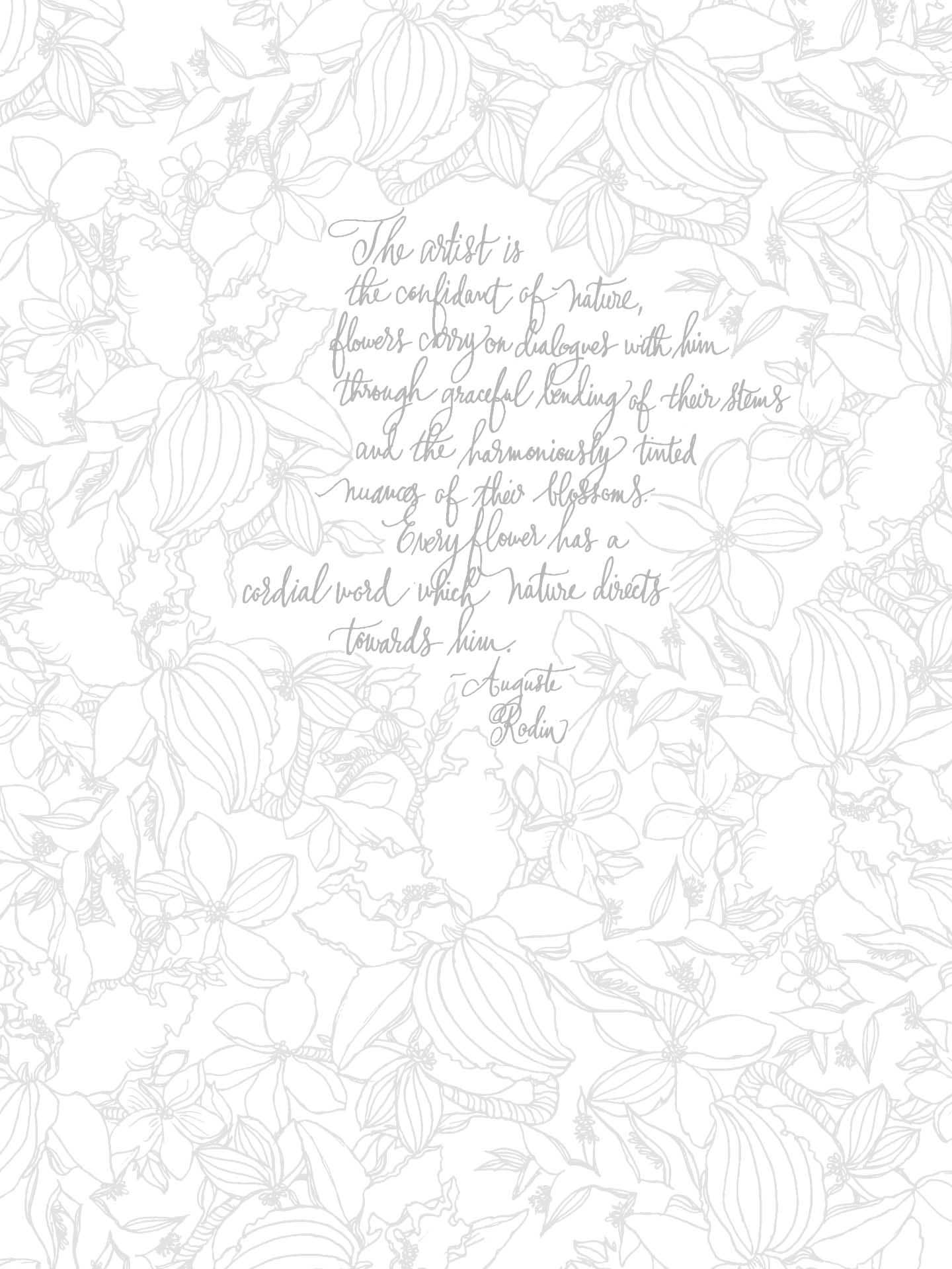 Painterly Days: The Flower Watercoloring Book for Adults - Schiffer Publishing