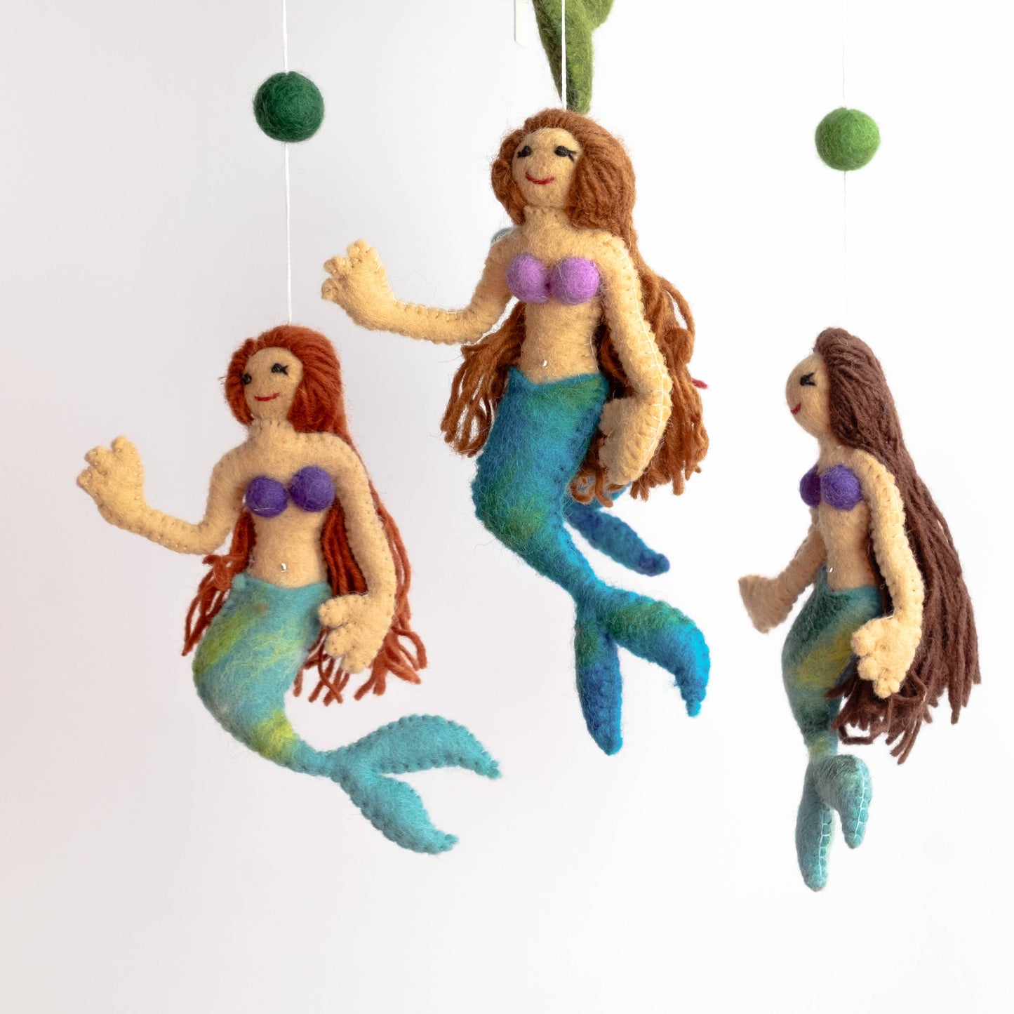 Baby Mobile - Mermaid Under the Sea - Nursery Decor The Winding Road