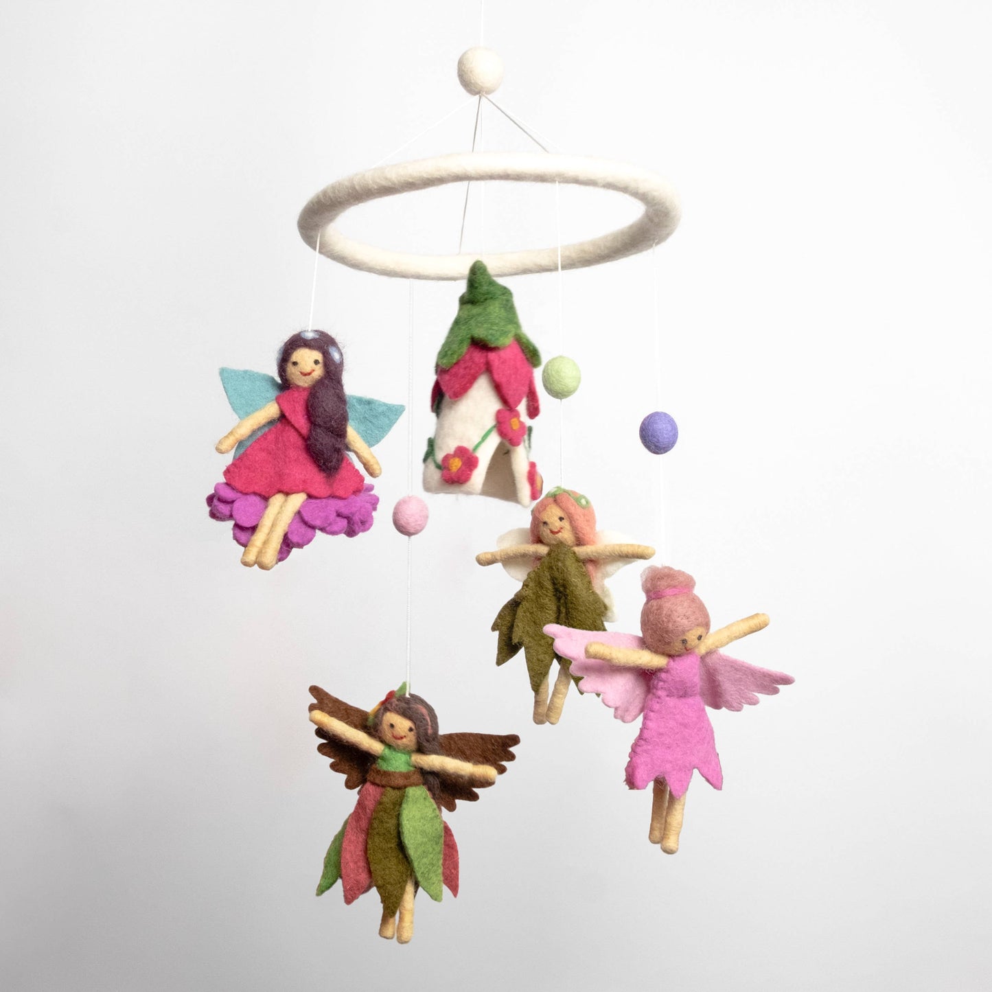 Baby Mobile - Fairy Mobile - Nursery Decor - The Winding Road