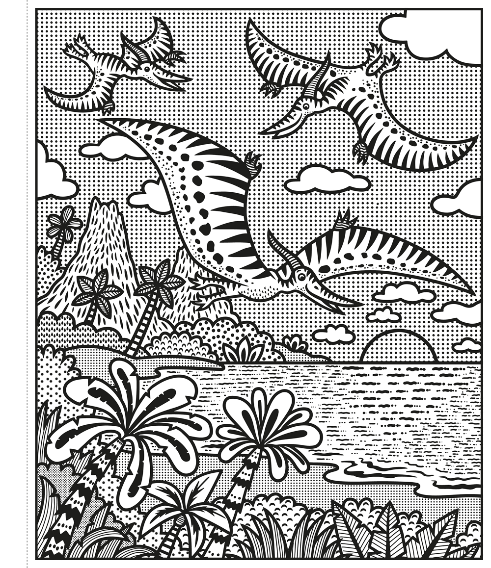 Dinosaurs Magic Painting Book : Usborne - HarperCollins