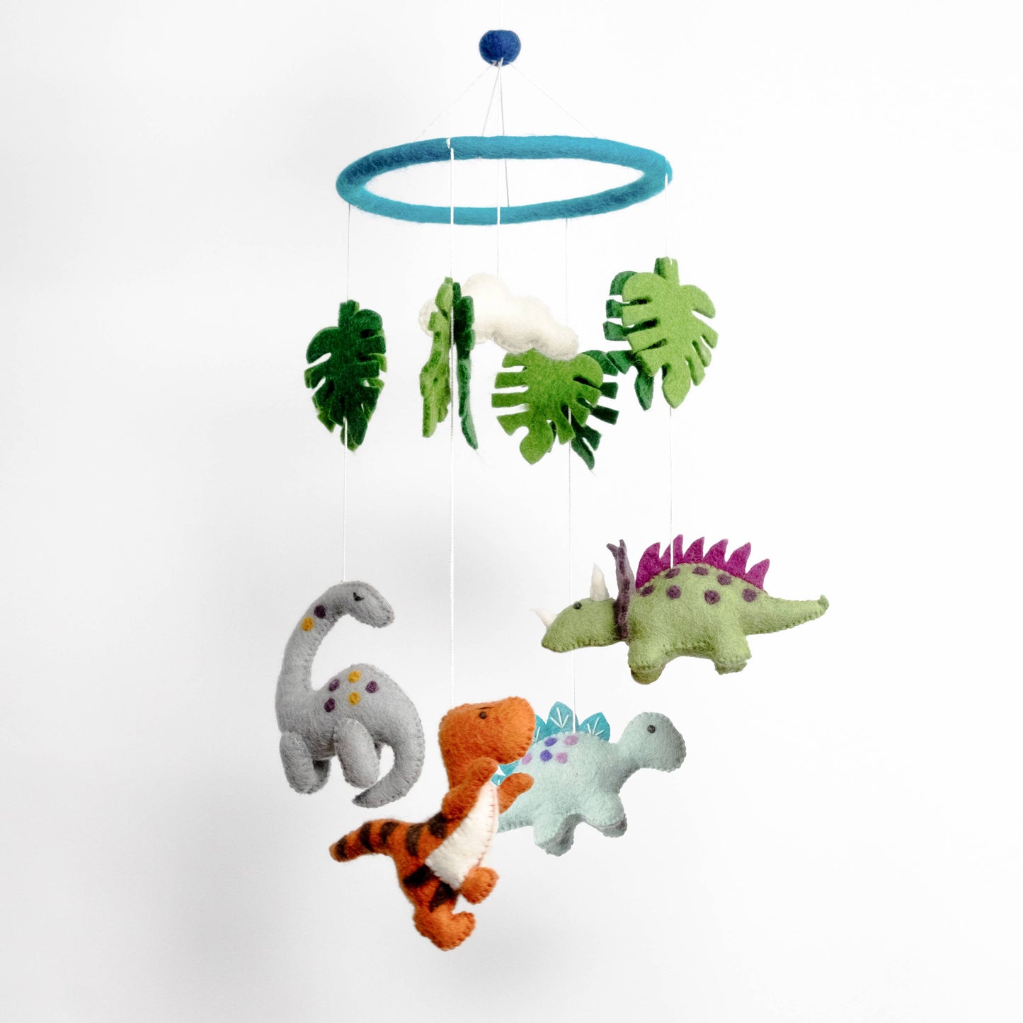 Baby Mobile - Baby Dinosaur - Nursery Decor -  The Winding Road