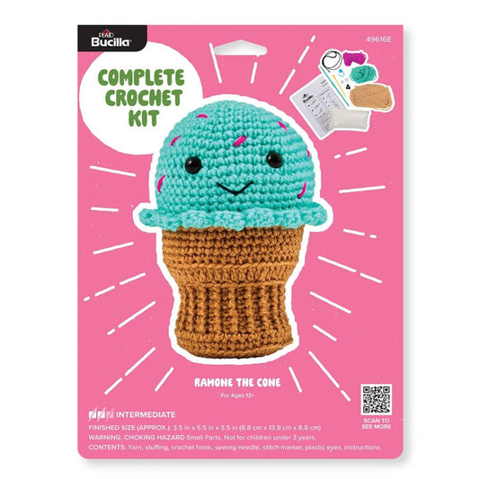 Bucilla Amigurumi Crochet Kit - Ramone the Cone