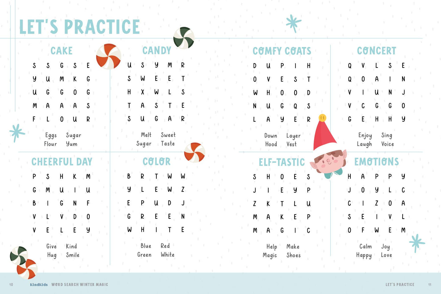 KindKids Word Search Winter Magic - Schiffer Publishing