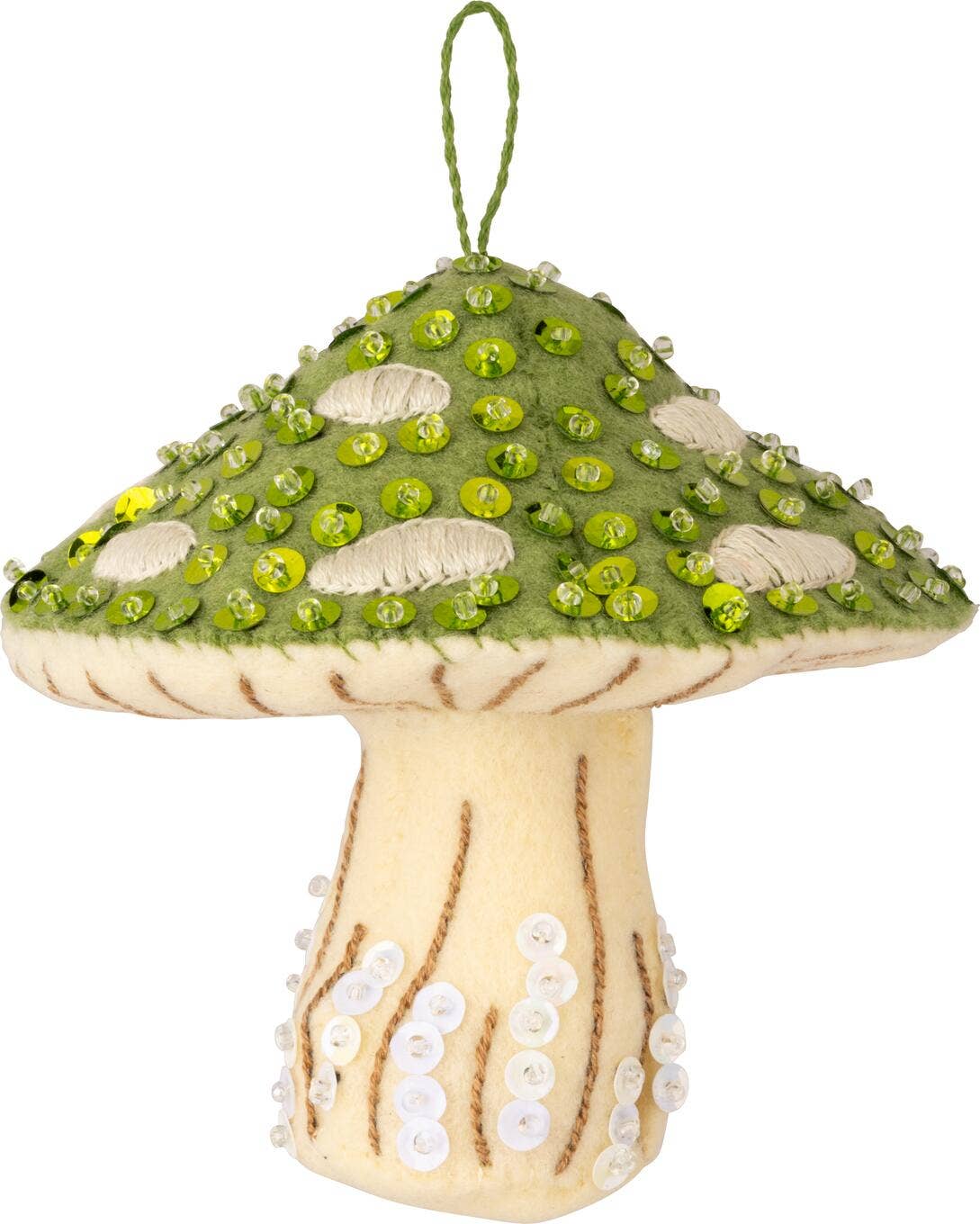 Bucilla Merry Mushrooms Felt Ornament Kit Set of 4