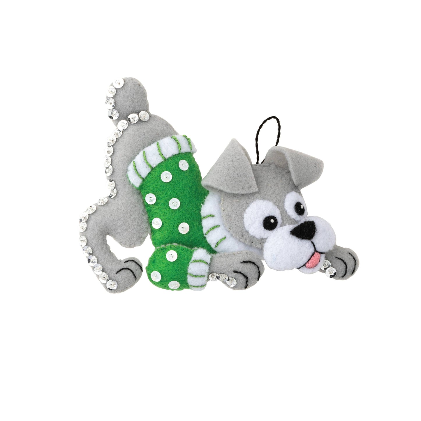 Bucilla Dogs in Ugly Sweaters Felt Ornament Kit Set of 6